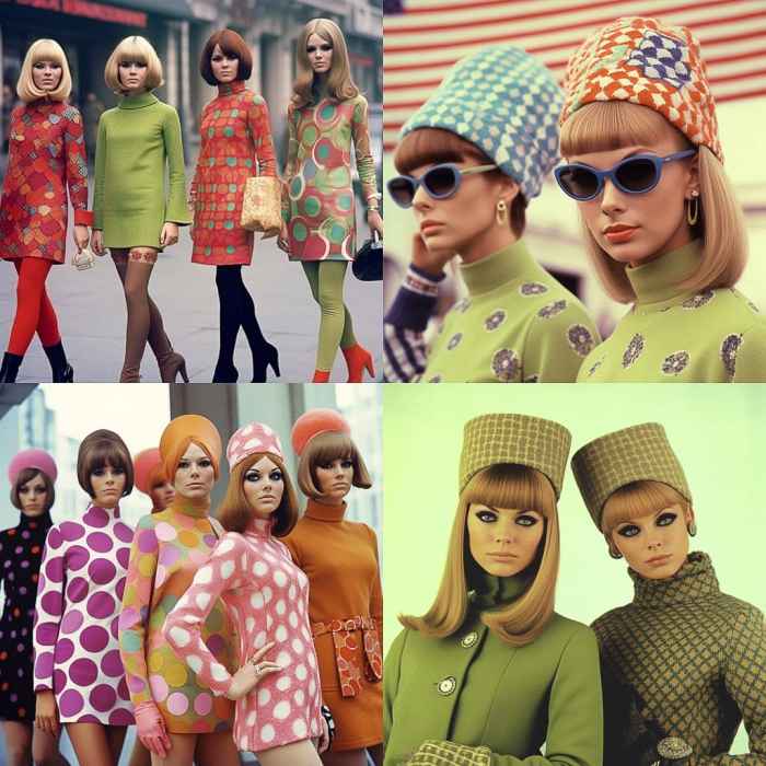 Dress style in the 60's