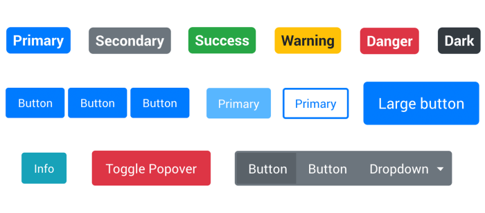 Contoh desain button website animasi